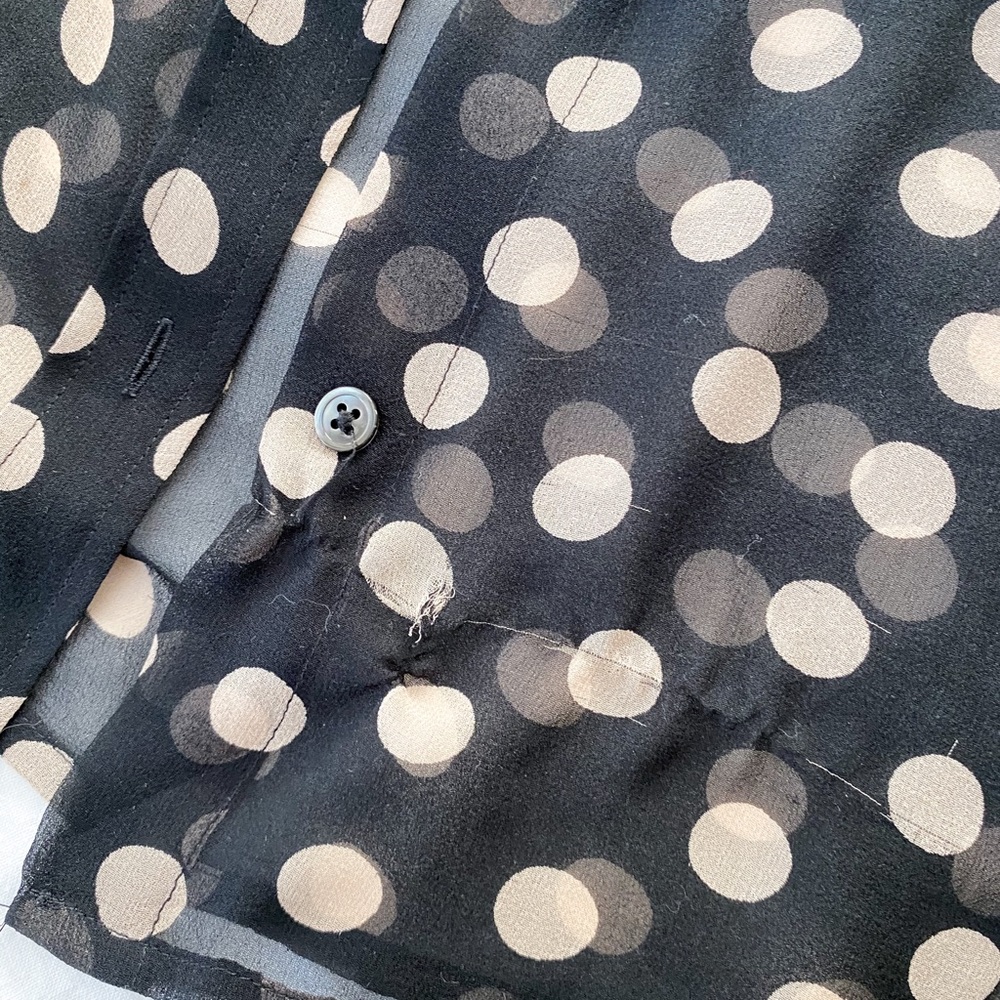 Equipment Femme Polka Dot Daddy Silk Blouse - Picture 6 of 6